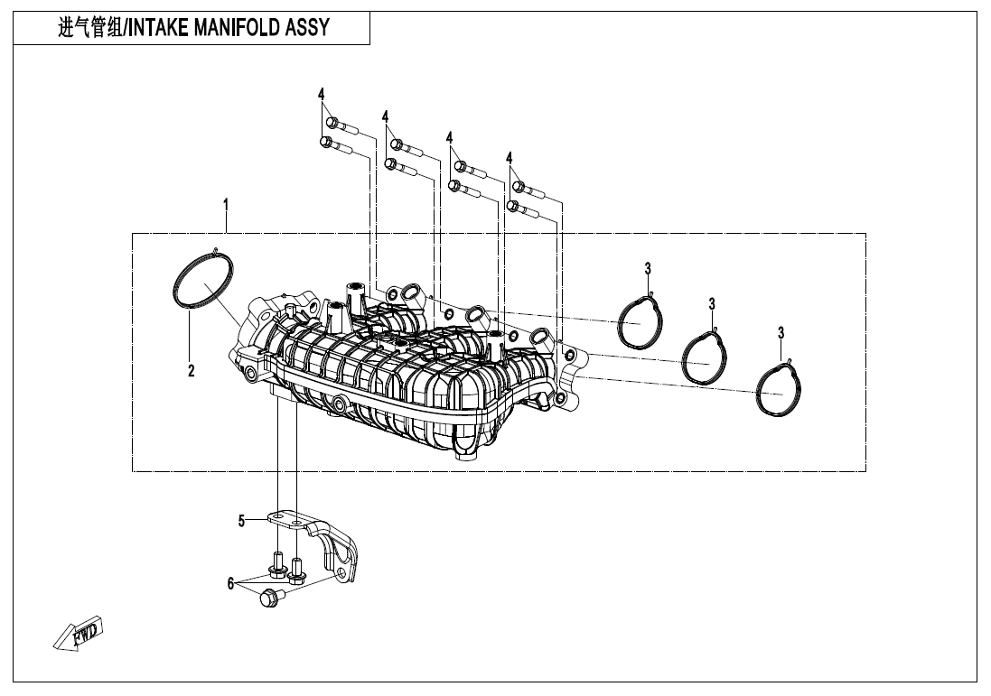 INTAKE MANIFOLD ASSY
