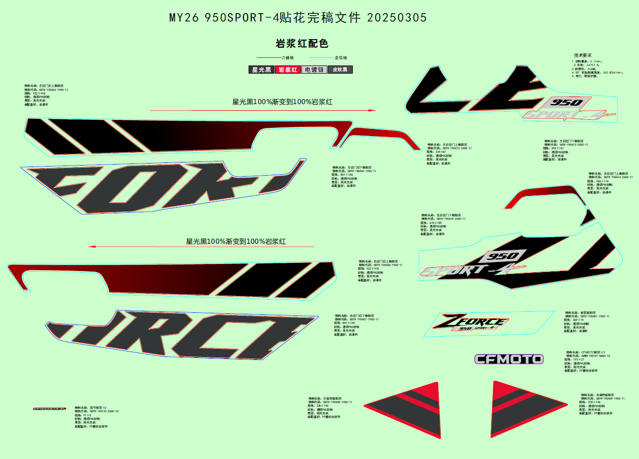 DECAL,2026(MAGMA RED)