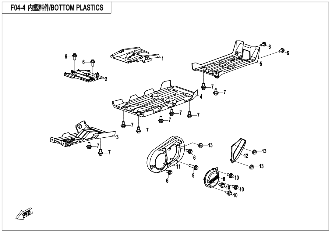 BOTTOM PLASTICS