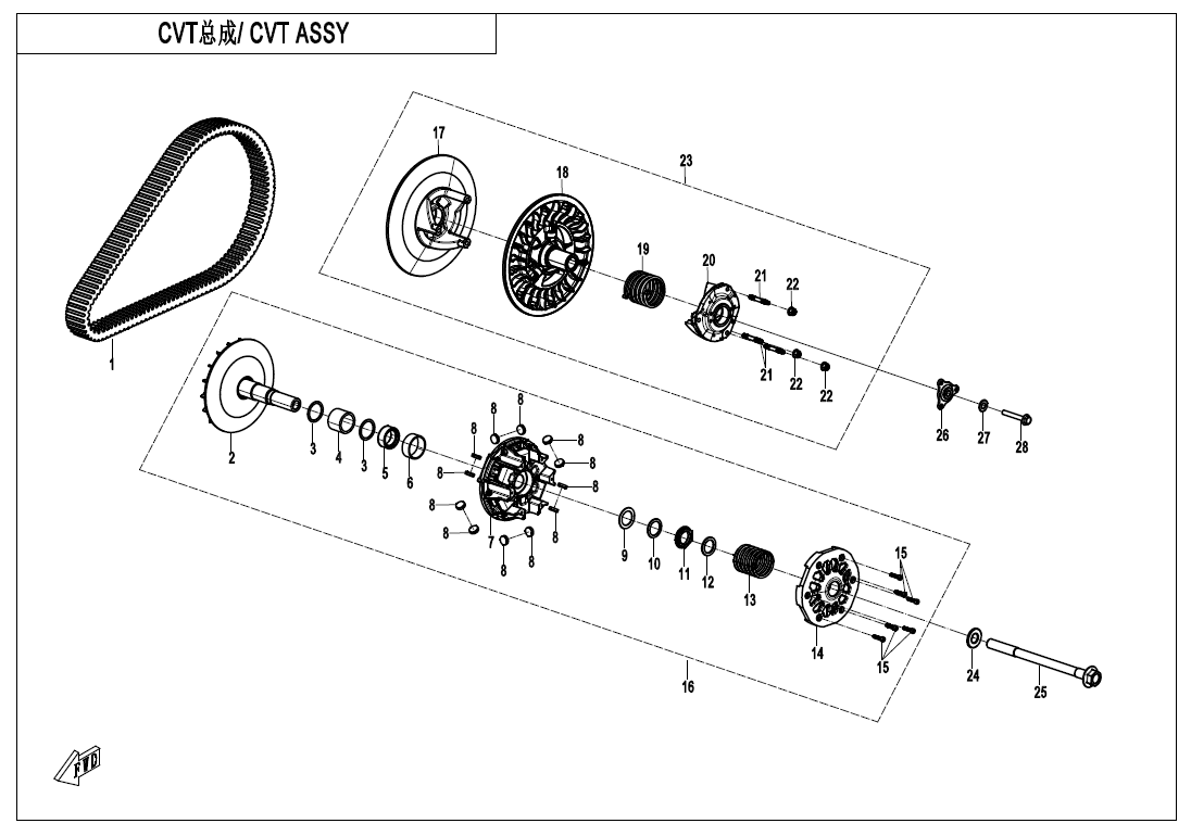 CVT ASSY(Changxing)