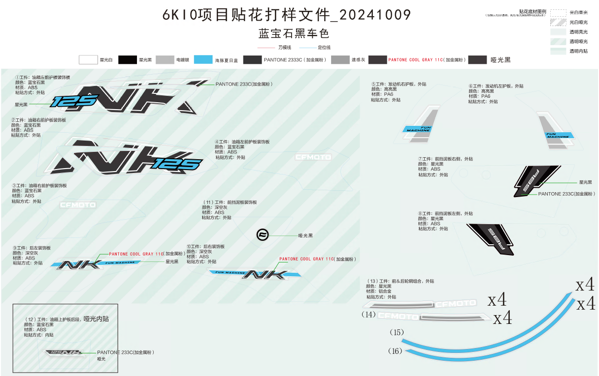 DECAL(GEM BLACK)