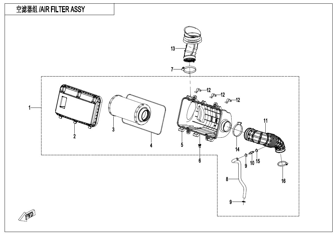 AIR FILTER ASSY