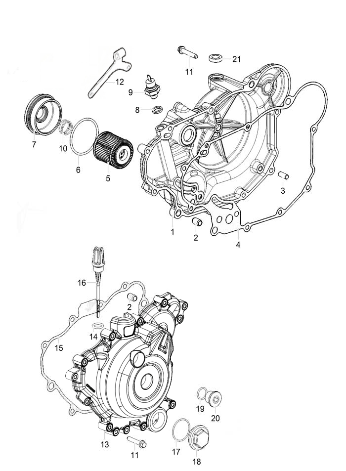 CRANKCASE COVER