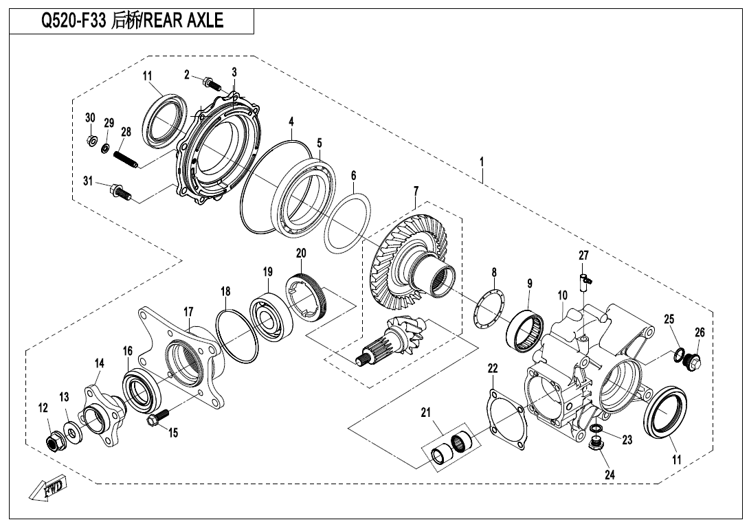 REAR AXLE
