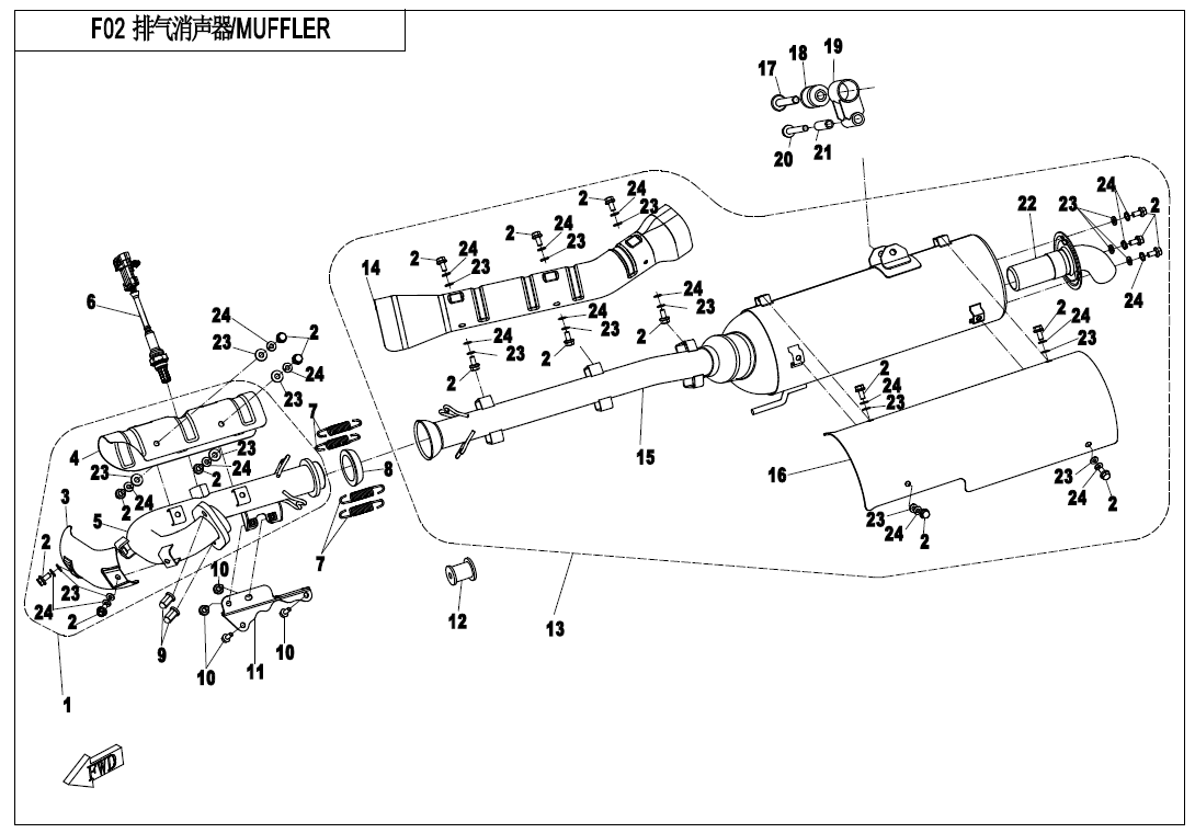 MUFFLER
