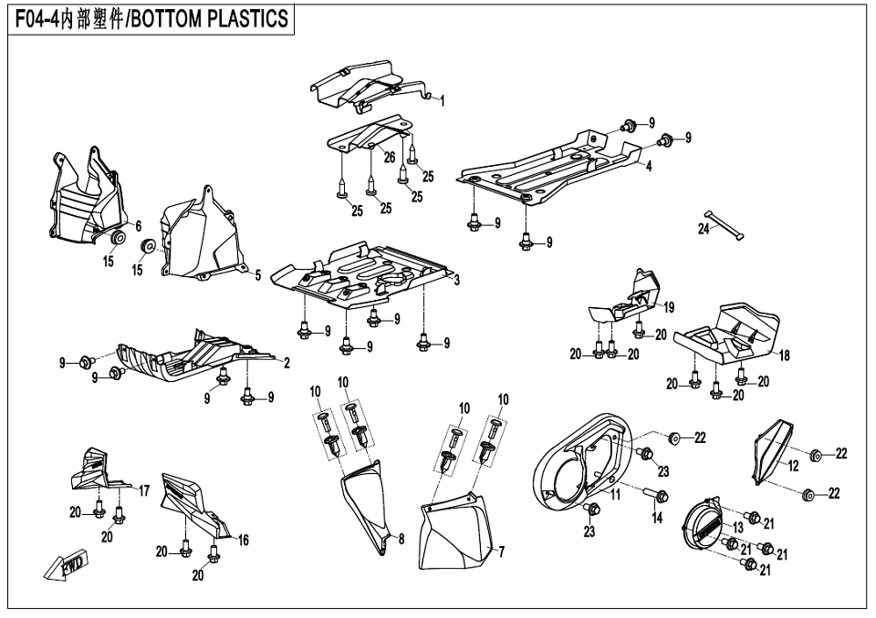 BOTTOM PLASTICS