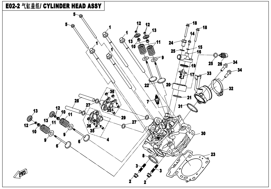 CYLINDER HEAD ASSY