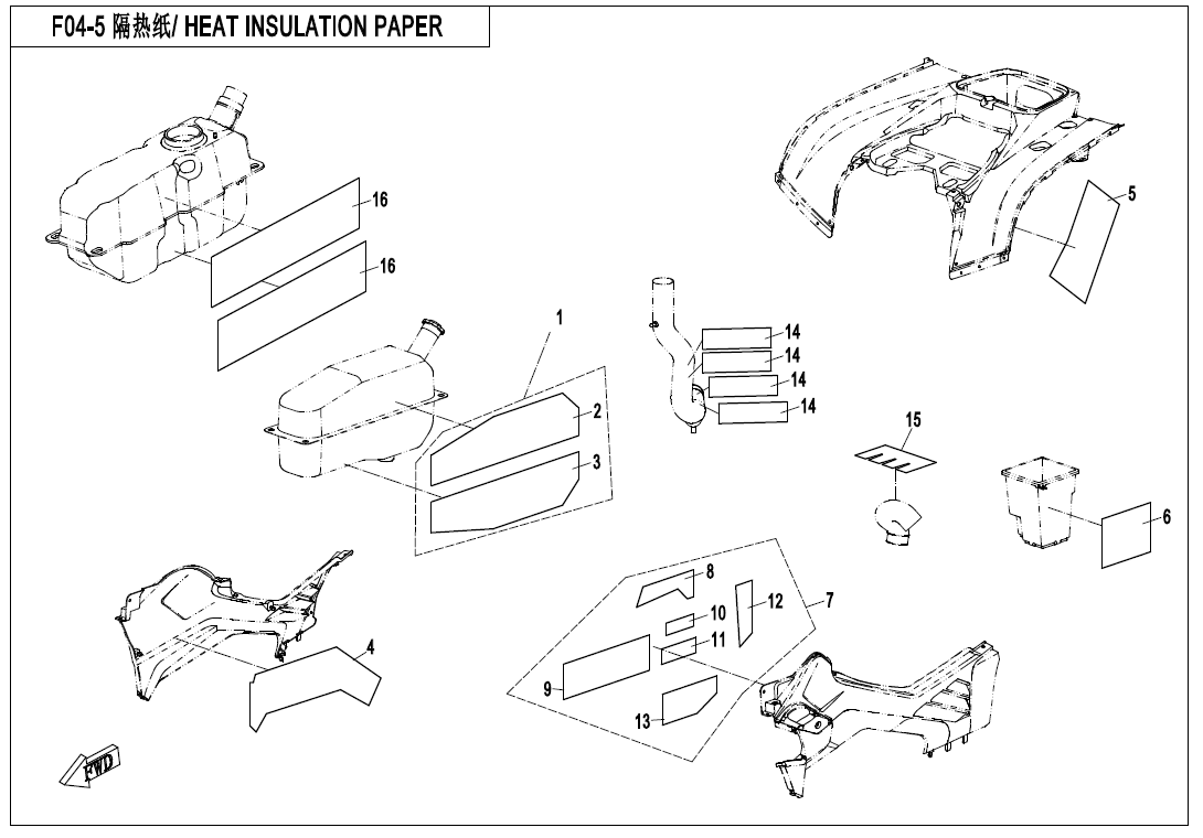 HEAT INSULATION PAPER