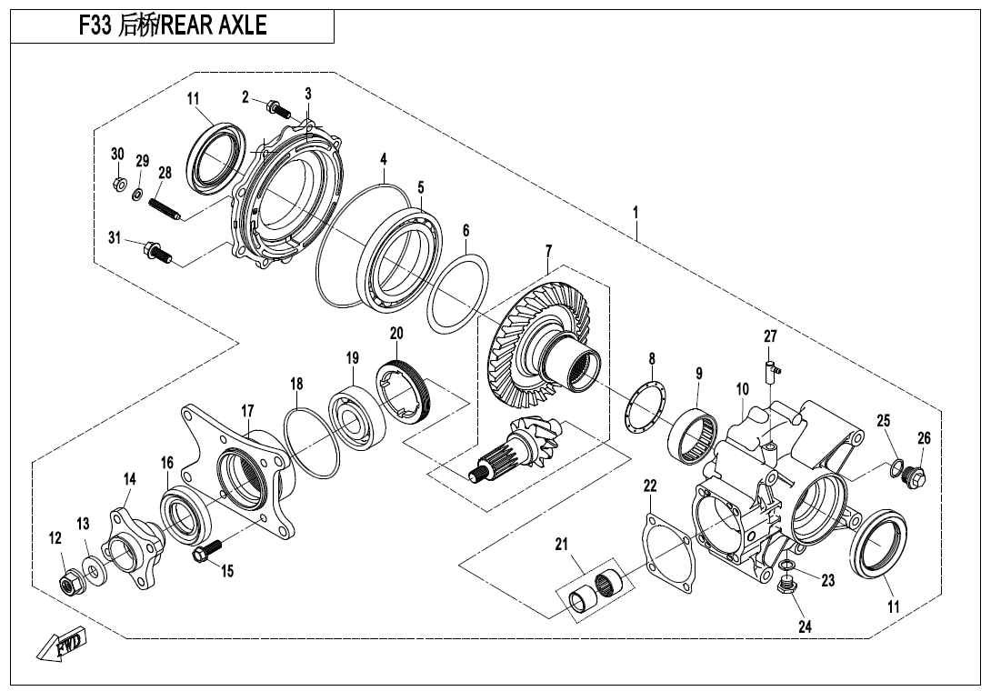 REAR AXLE