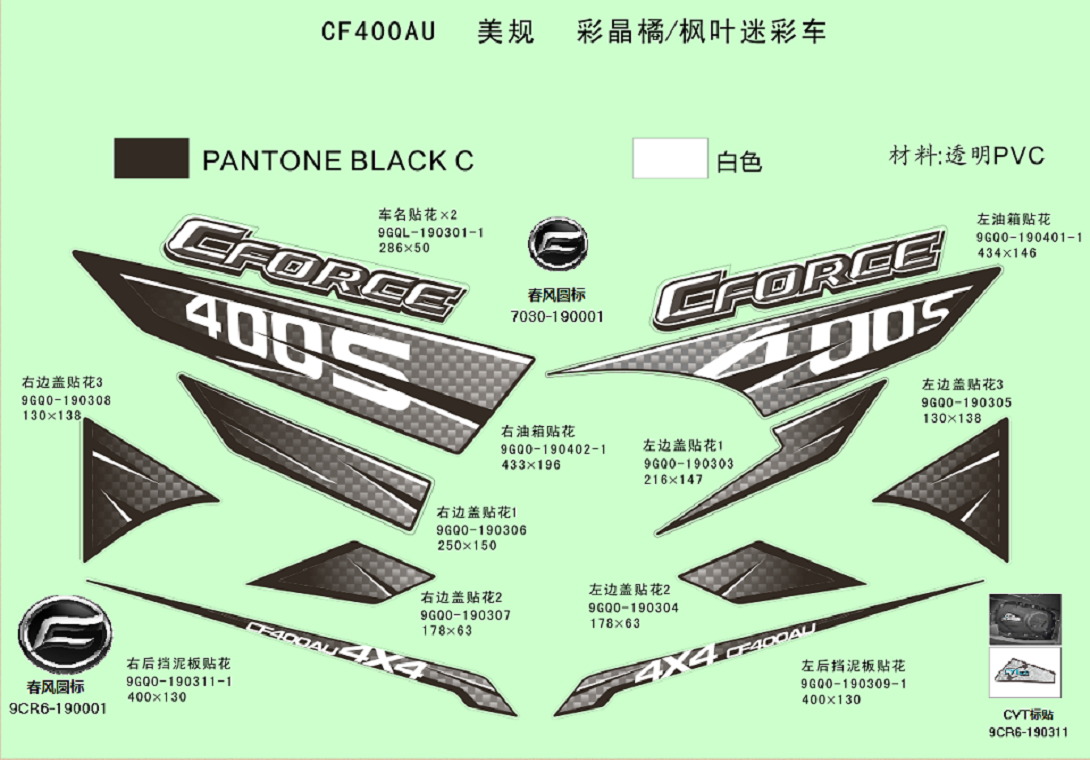 DECAL KITï¼USAï¼