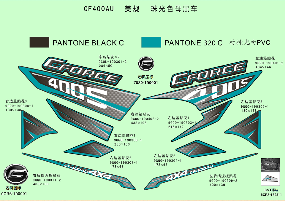 DECAL KITï¼USAï¼