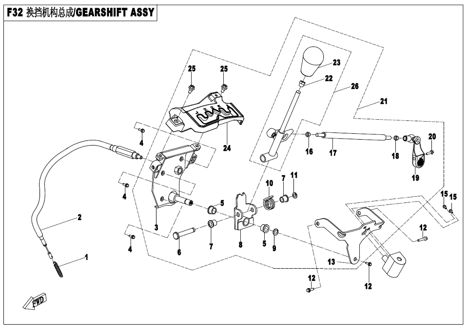 GEAR SHIFTING SYSTEM