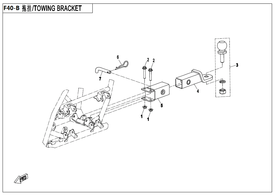 TOWING SYSTEMï¼SEPARATED TYPEï¼