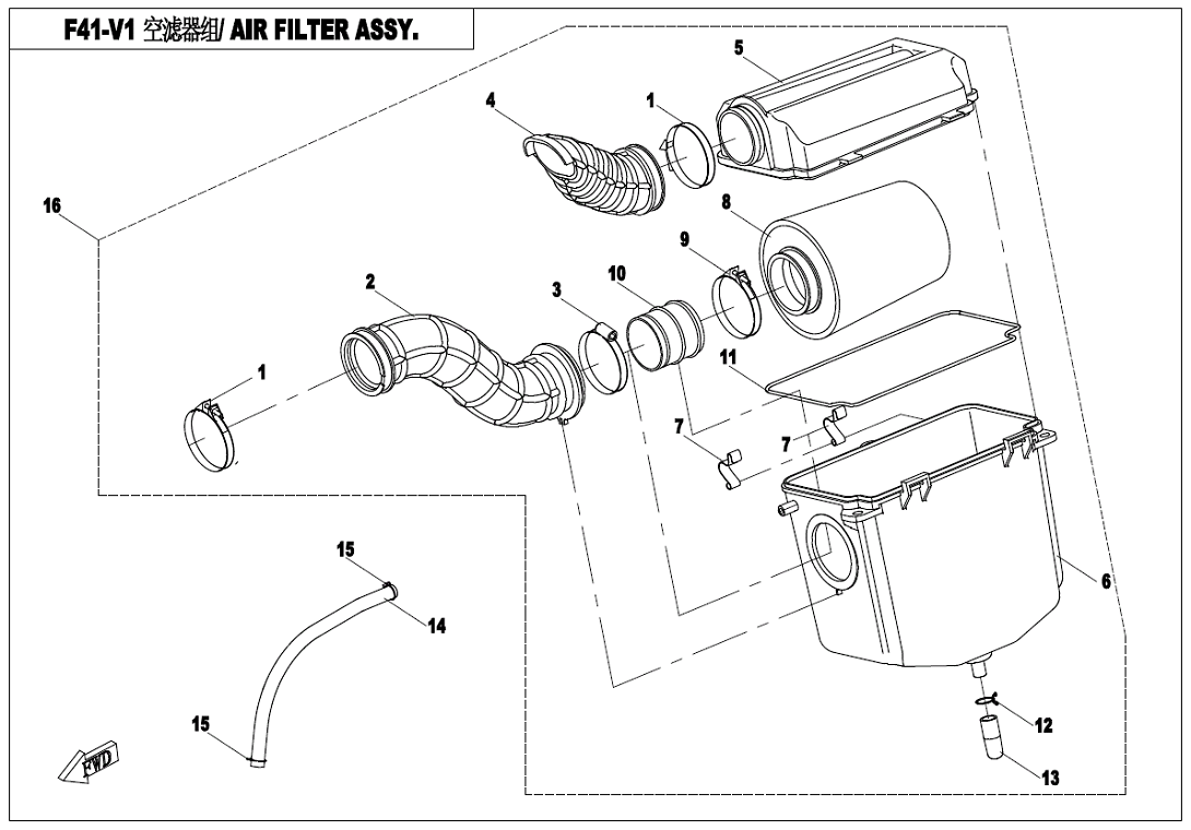 AIR FILTER ASSY