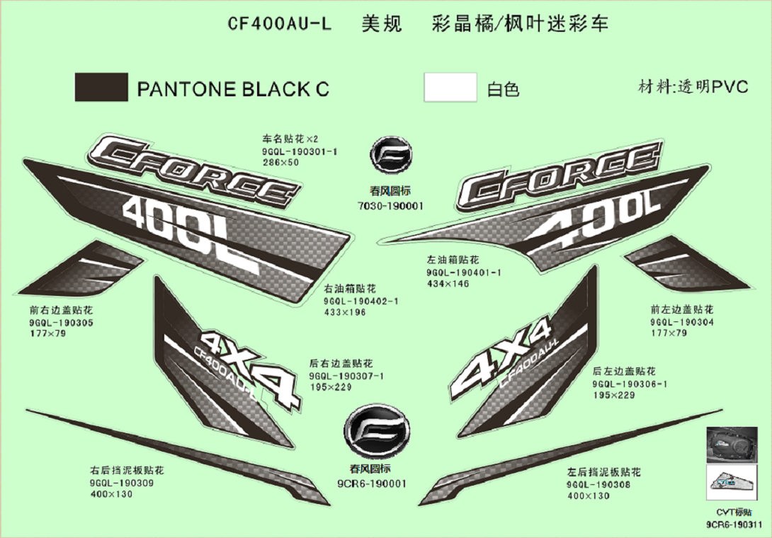 DECAL KITS(USA)