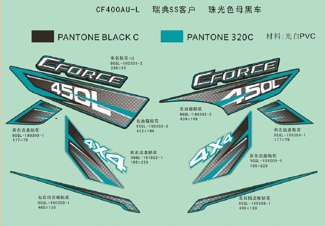 DECAL KITS (SWEDEN)