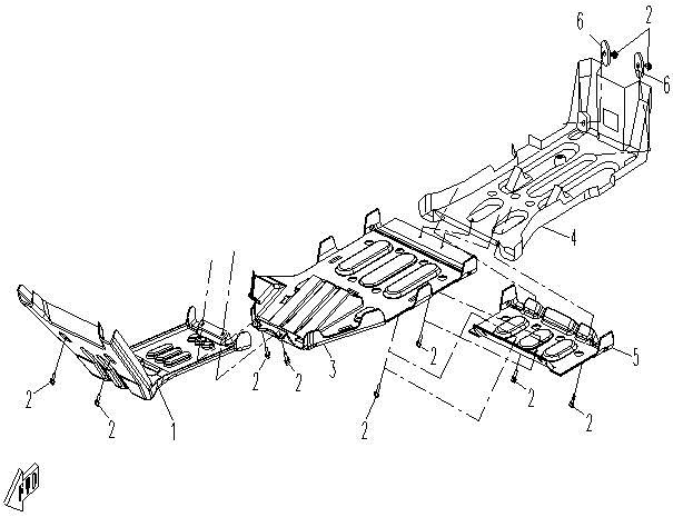 ENGINE SKID PLATE