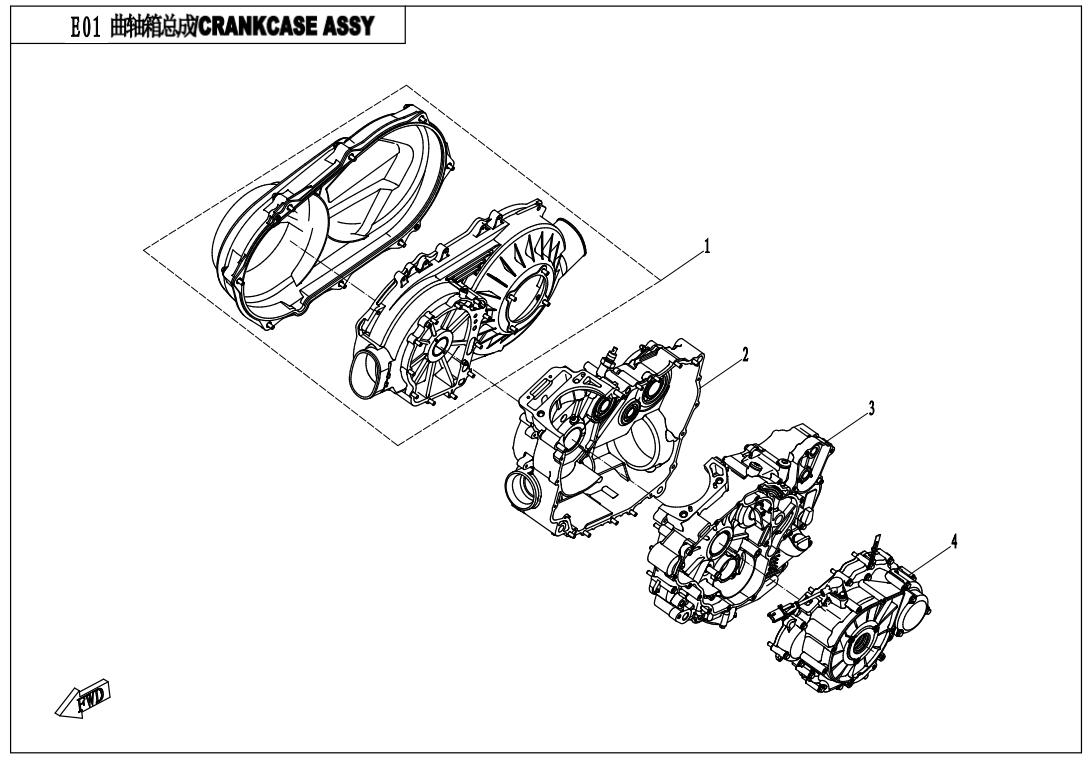 CRANCKCASE ASSY.