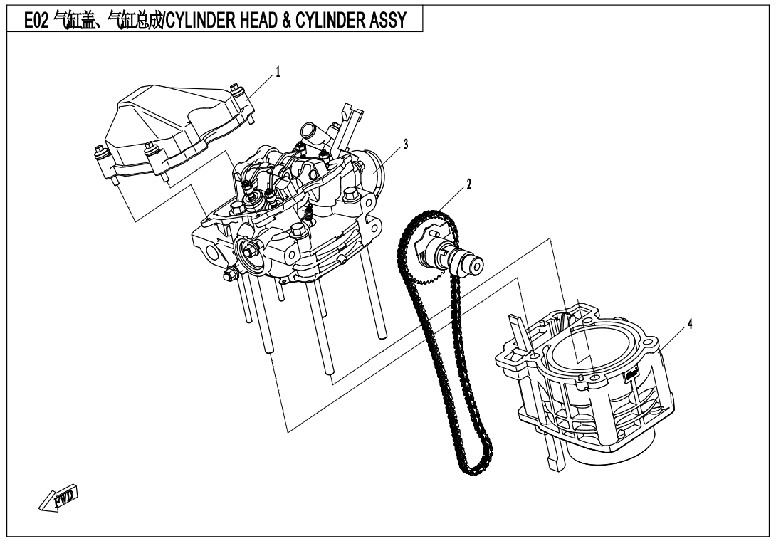 CYLINDER/CYLINDER HEAD ASSY.