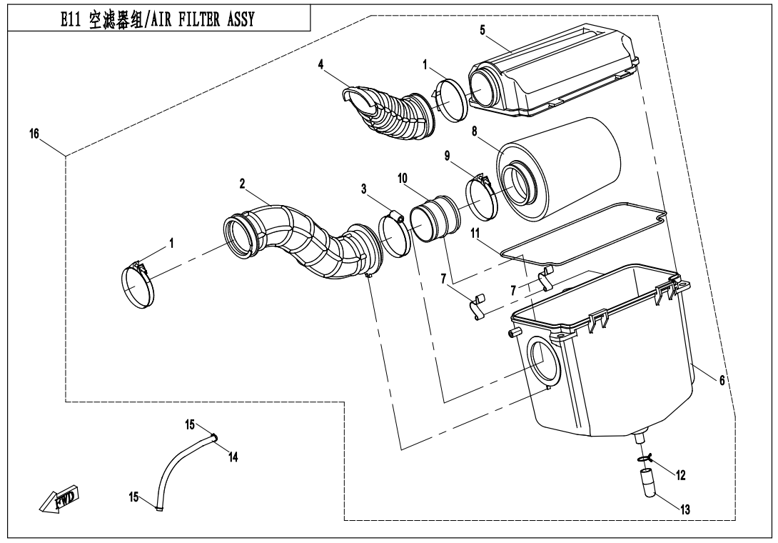 AIR FILTER ASSY.ï¼OLDï¼
