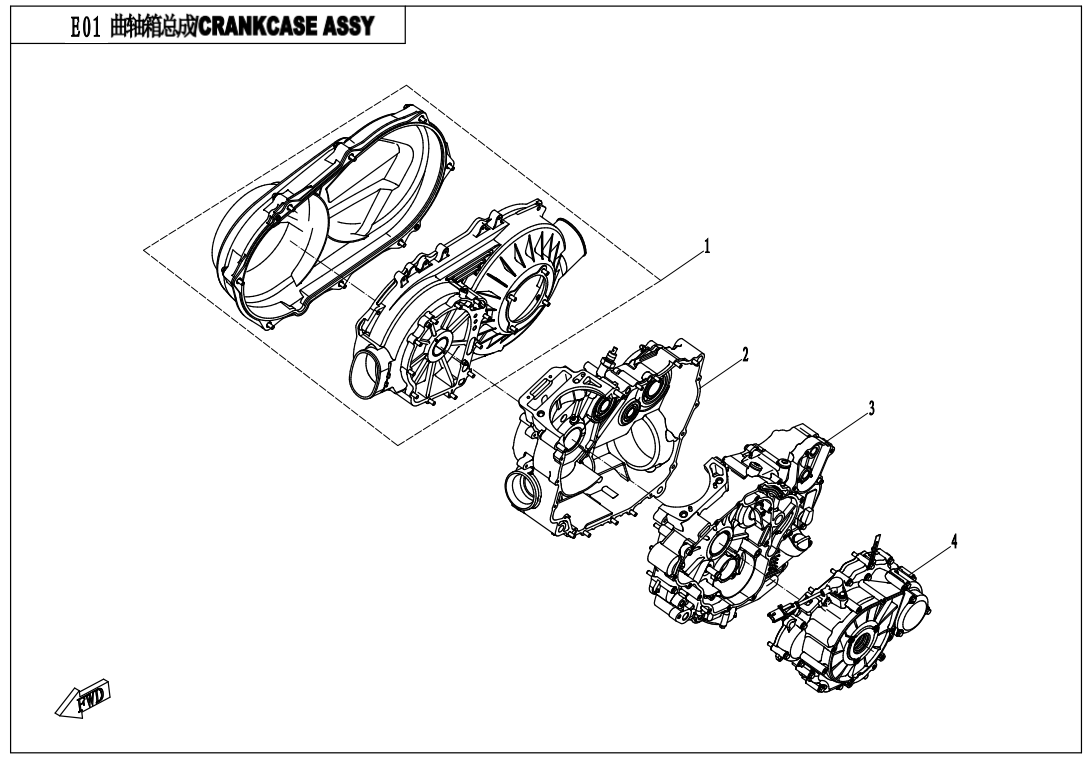 CRANCKCASE ASSY.
