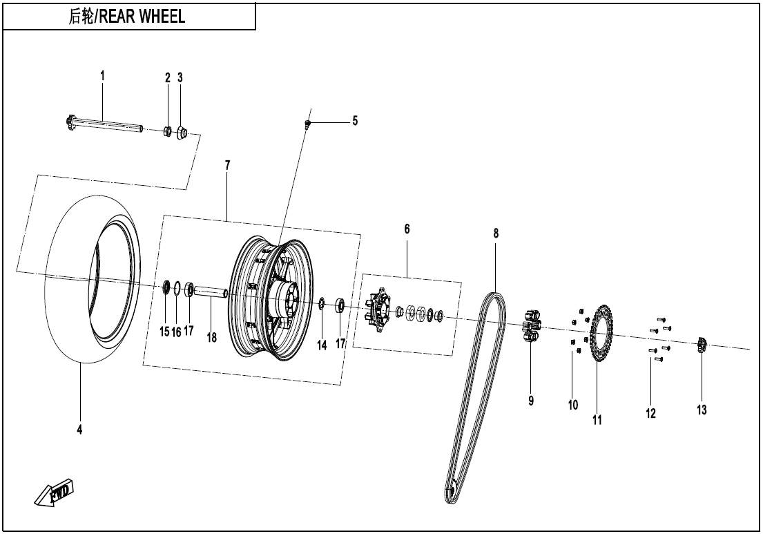 REAR WHEEL