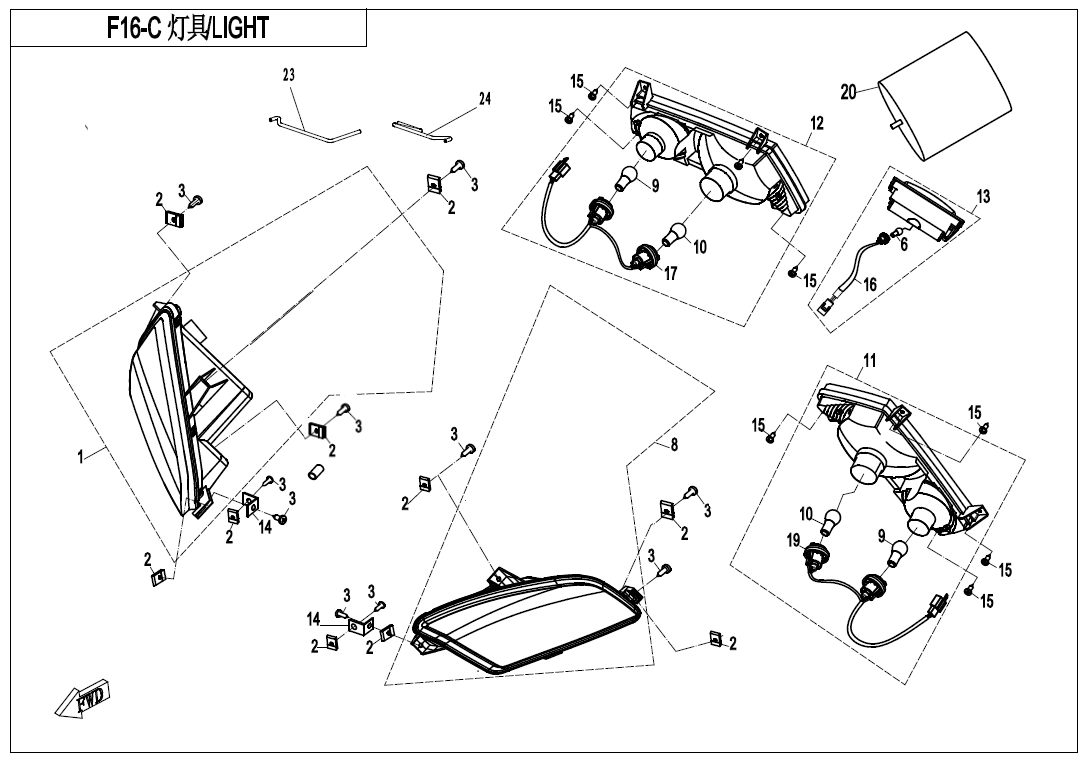 LIGHTS(EURO@^FACELIFT)