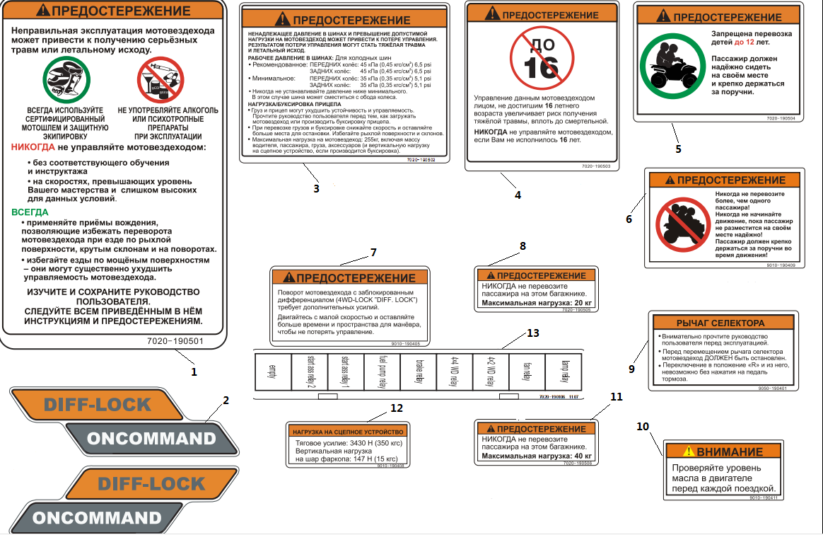 WARNING LABEL(RUSSIA)