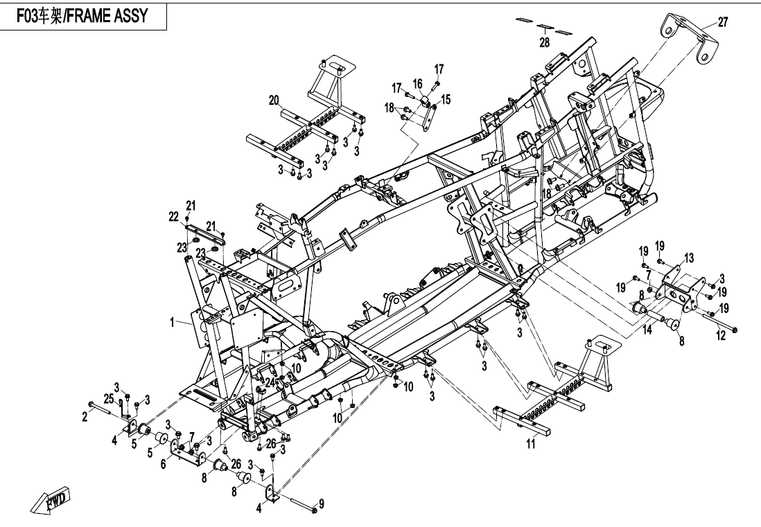 FRAME ASSY