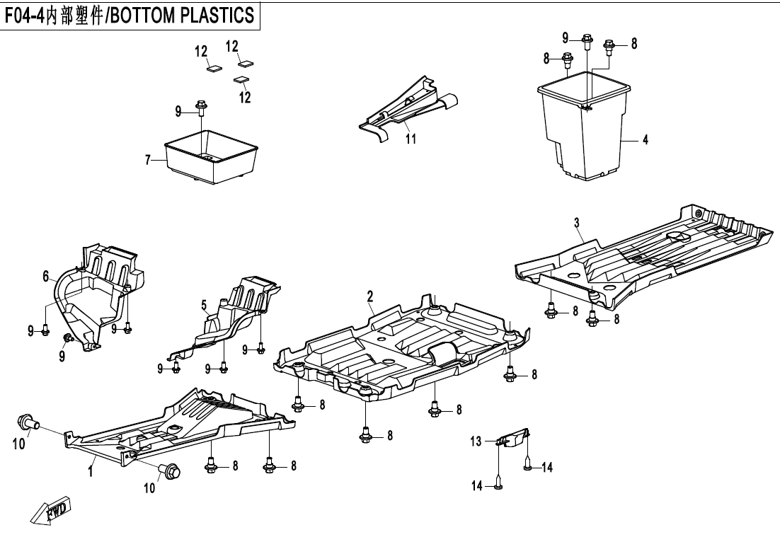 BOTTOM PLASTICS