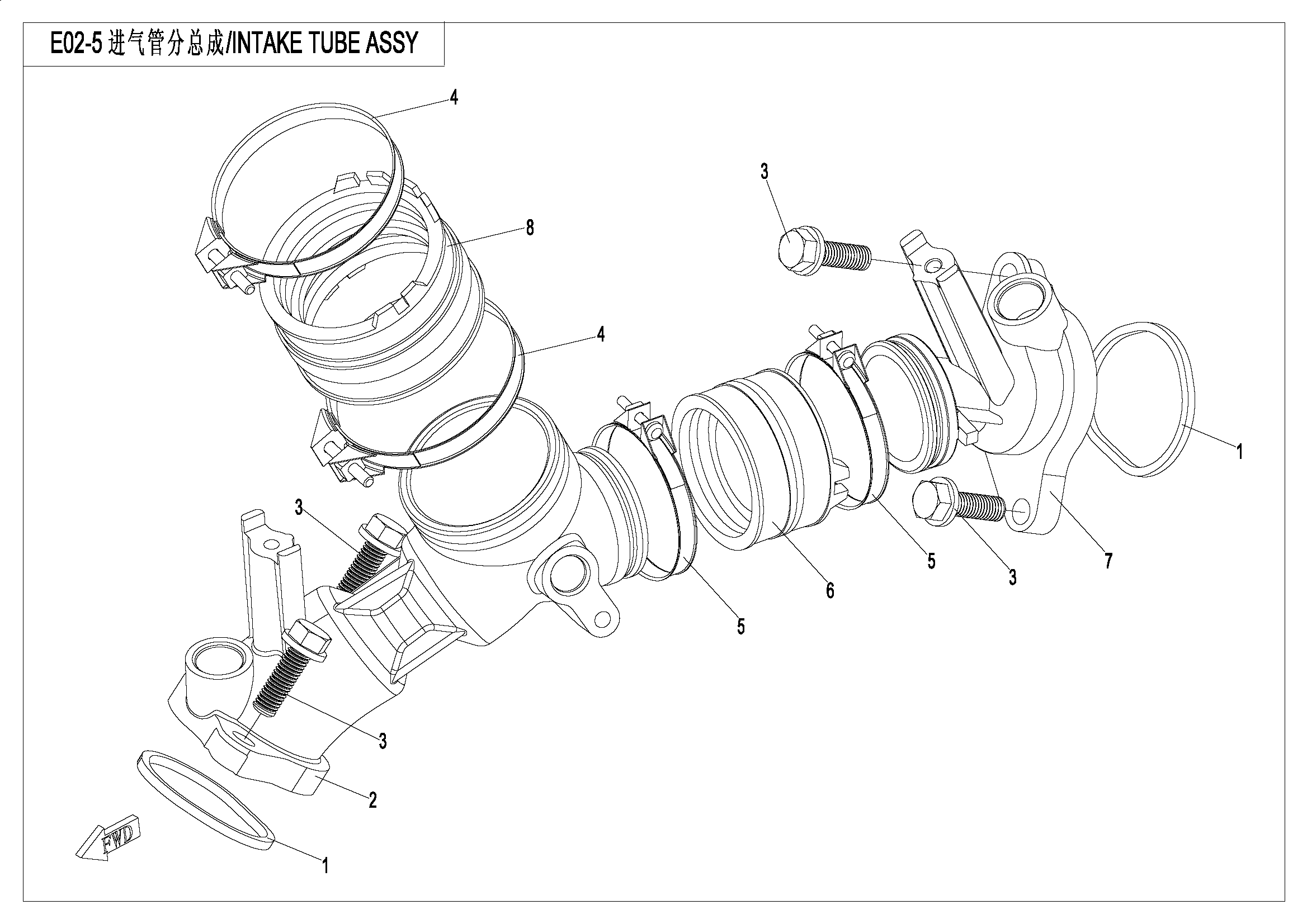INTAKE MANIFOLD ASSY.