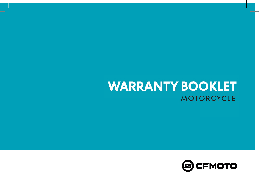 AUSTRALIA WARRANTY CARD