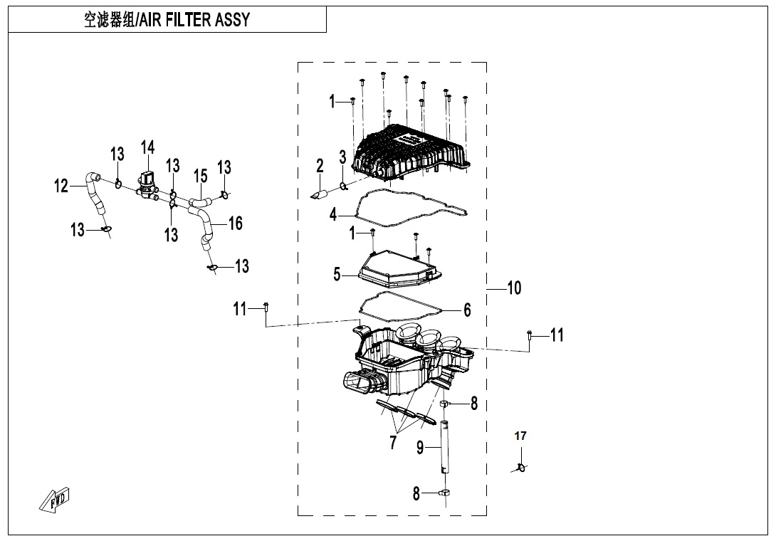 AIR FILTER ASSY