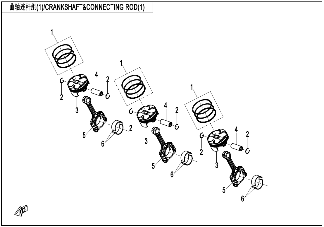 CRANKSHAFT @^ CONNECTING ROD (1)