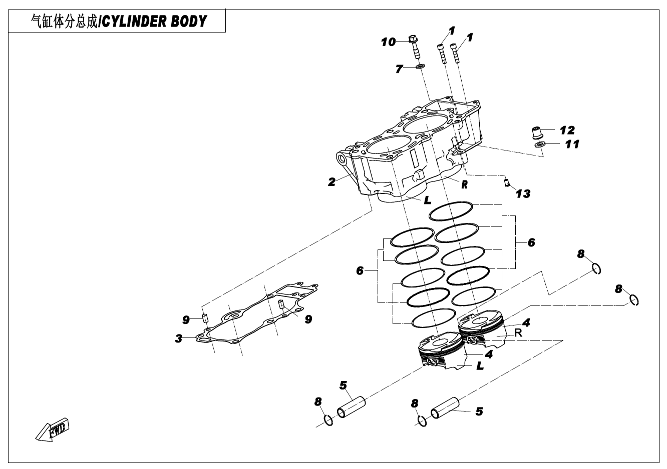 CYLINDER BODY