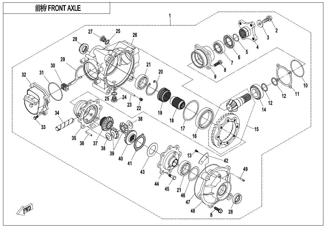 FRONT AXLE