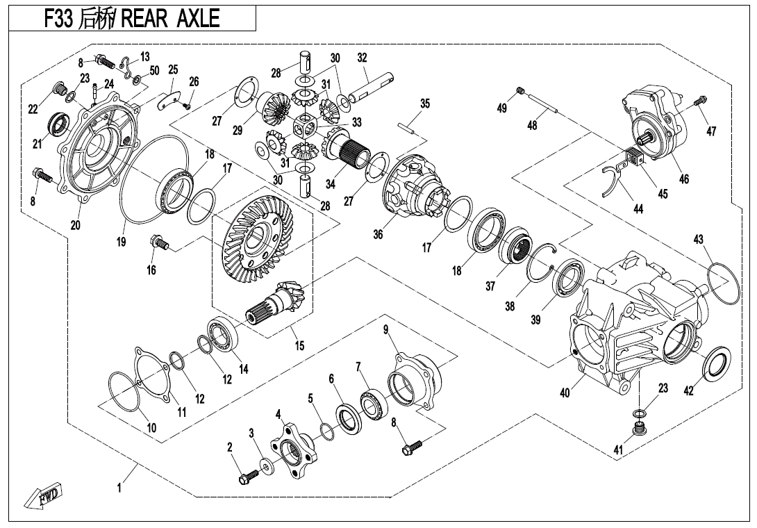 REAR AXLE