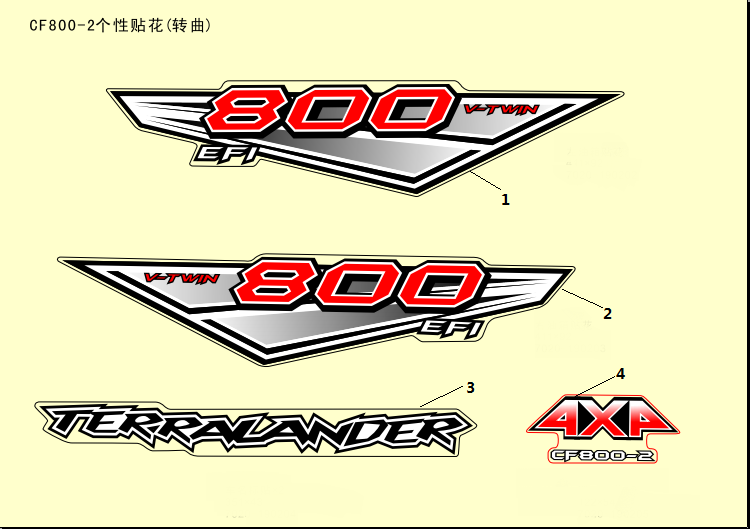FUEL TANK DECALS(NEM)