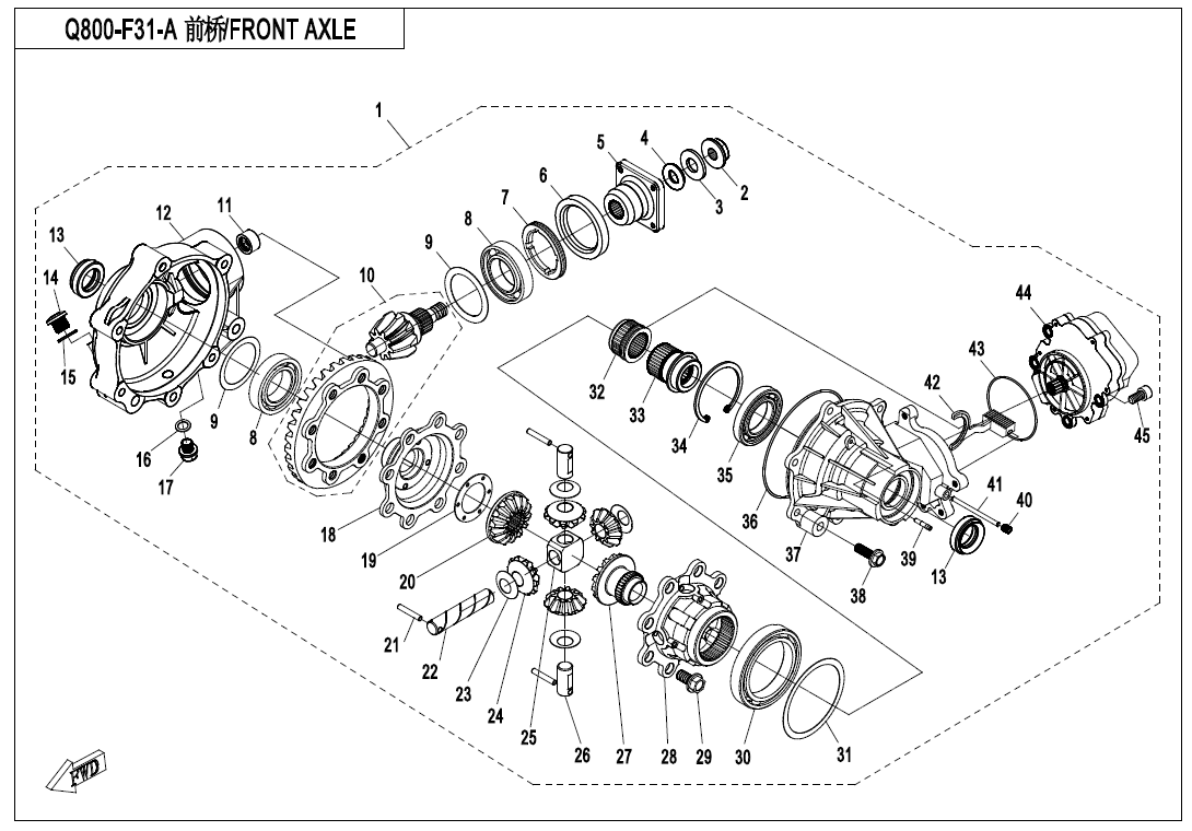 FRONT AXLE