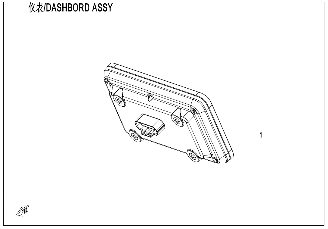 DASHBOARD ASSY(SPORT)