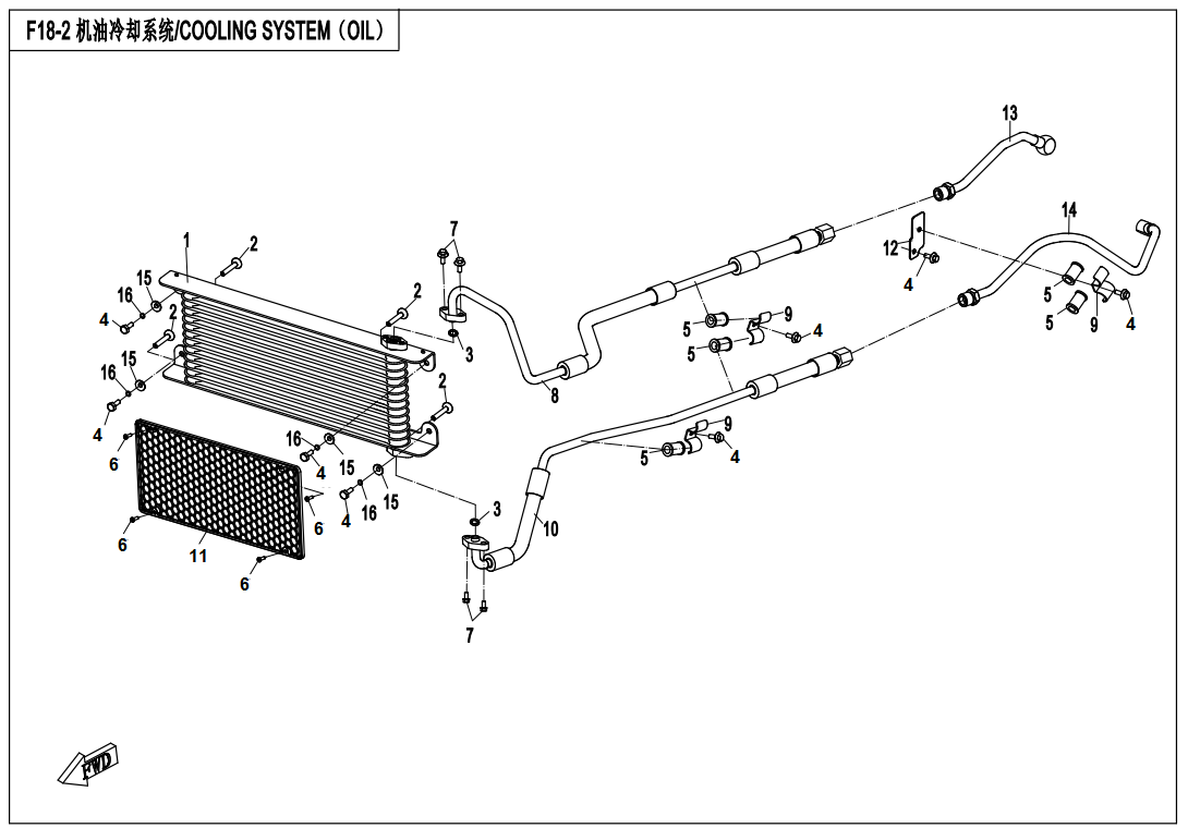 OIL COOLING SYSTEM