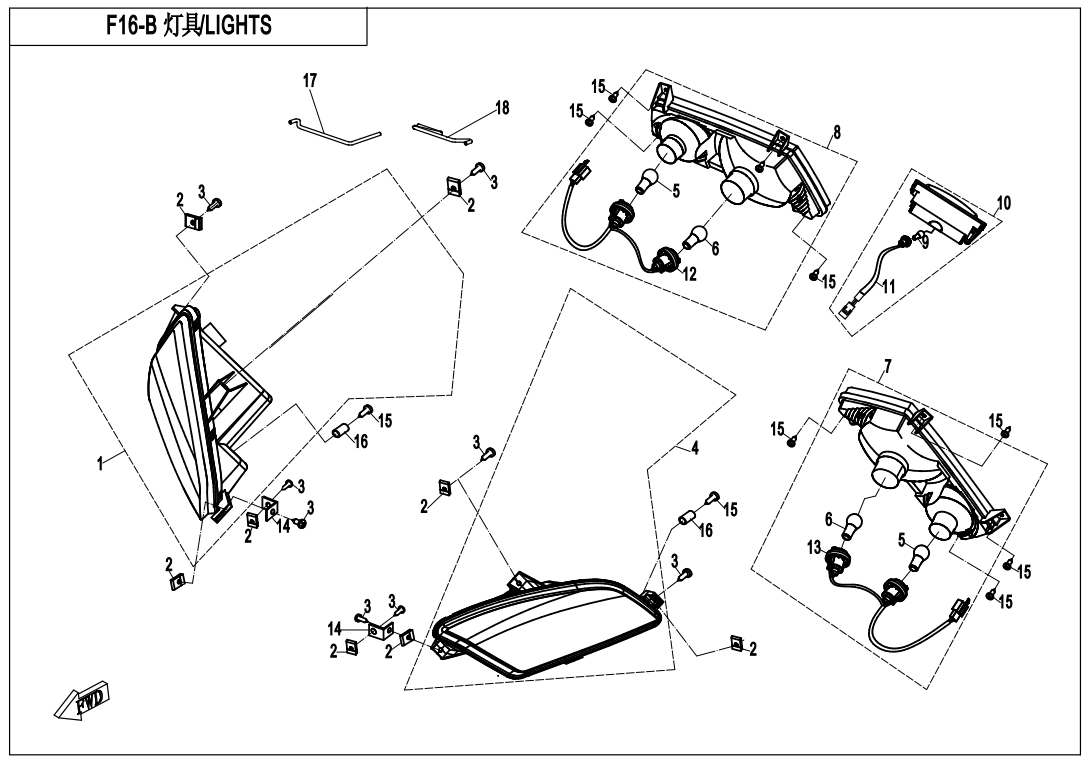 LIGHTS(LED HEAD LIGHT)