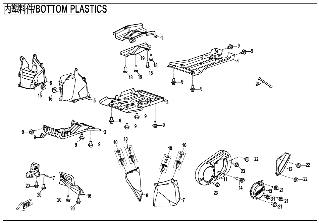 BOTTOM PLASTICS