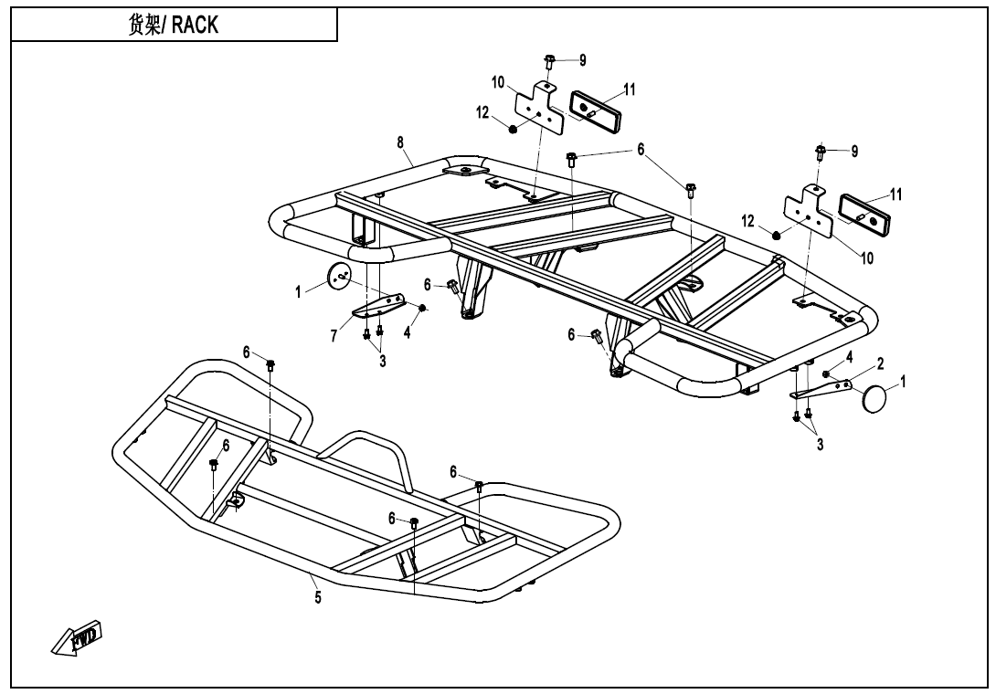 RACK(STEEL,CANADA)