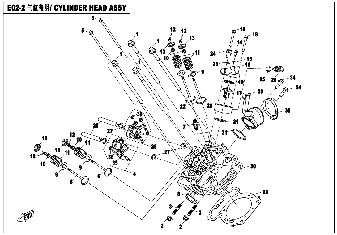 CYLINDER HEAD ASSY