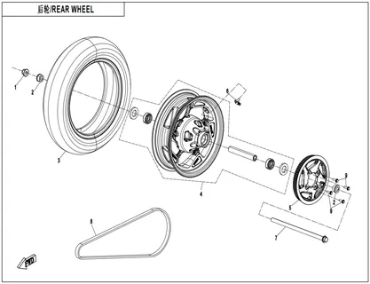 rear-wheel