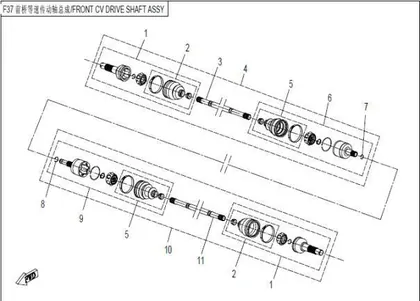 front-cv-drive-shaft-assy