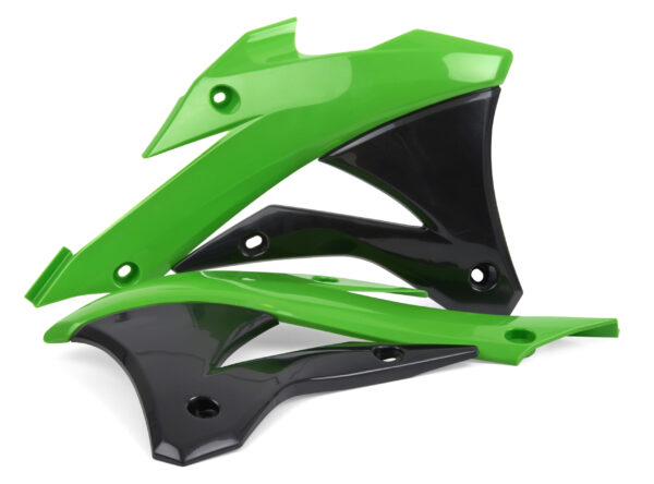 TAPAS RADIADOR KX85/100/112 (14-21) Verde 05/Negro 8417300001