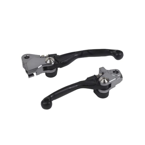 MANETAS PIVOTANTES IRROMPIBLES KAWASAKI KX250F/450F (05-12) Negro