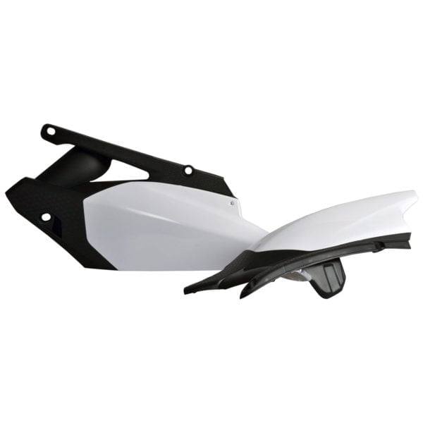 TAPAS LATERALES YZ450F (10-13) Negro/Blanco 8604400007